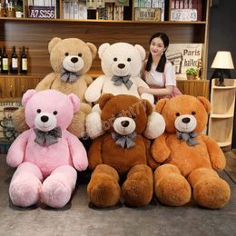 High Quality Giant American Bear Plush Doll Soft Stuffed Animal Teddy Bear Plush Toys Kids Girls Valentine Lover Birthday Gift