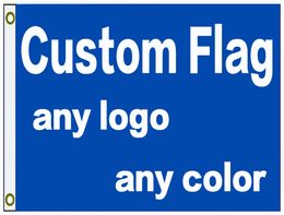 direct factory 90x150cm 3x5ft custom print Flag banner with your logo design custom 100D logo flag Customise flag