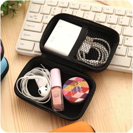 Storage Bags 1pcs Digital Bag Colorful Portable Case For Earphone Mobile Hard Disk Beautiful Gift1