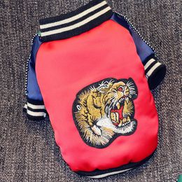 Winter Dog Clothes Tiger head Pets Outfits Warm Clothes for Small Dogs Costumes Coat Jacket Puppy Sweater Dogs Pets Costumes Y200922