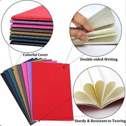 Colourful Notebook Lined Paper Travel Journal Notebooks Exercise Book for Travellers Students and Office Home Use