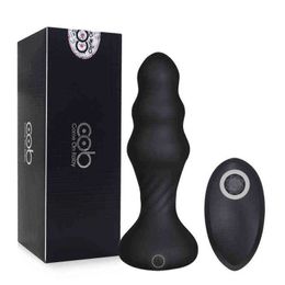 Nxy Sex Vibrators Anal Plug for Men Prostate Massager Masturbator Vagina Stimulator Dildos Remote Control Male Anus Butt Toys 1227