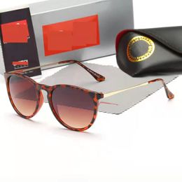 Großhandel Schwarzer Metallrahmen, 1 stücke Mode Sonnenbrille Brillen Sonnenbrille Designer Mens Womens Braune Fälle