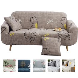 Modern Universal Spandex Elastic Sofa Cover Living Room L Shape Covers for Upholstered Furniture Cover for Corner Sofa 6 Colors LJ201216