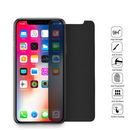 For iPhone 15 14 12 11 Pro X XR XS Max 8 7 6 Plus 13 mini Privacy Tempered Glass Screen Protector Anti-Spy Protective Film
