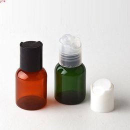 25ml Round Fat Empty Plastic Lotion Bottles ,Containers For Cosmetics, Shower Gel , Shampoo Hotel Small Bottle Disc Top Caphigh qualtity