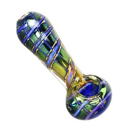 Latest Colourful Butterfly Wing Pyrex Thick Glass Smoking Tube Handpipe Portable Handmade Dry Herb Tobacco Oil Rigs Philtre Bong Hand Pipes