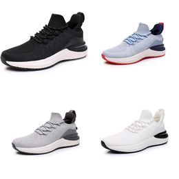 Discount Non-Brand Running Shoes Men Women Black White Grey Light Blue Lightweight Breathability Mens Trainers Fashion Outdoor Sports Sneakers 36-45