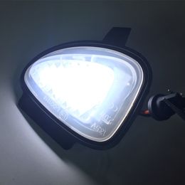 1 Pair Canbus Led Under Side Mirror Puddle Light Module For VW Golf MK6 6 MKVI C45 Cabriolet White Led Lamp245e