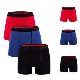 Mens Underwear Boxers /lot Male Panties Cotton Boxershorts Men Solid Underpants Comfortable Brand Shorts LJ201110