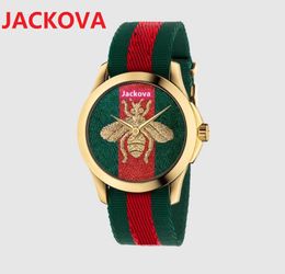 Montre De Luxe cinturino in nylon orologi da donna al quarzo moda 39mm ape tigre a forma di serpente orologio da polso di design all'ingrosso regali femminili orologio da polso