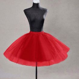 Wedding Accessories Kids Girls Petticoat Vestido Longo Ball Gown Crinoline Skirt Petticoats In Stock