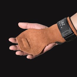 Fitness Gloves Pull-ups Exercise Wrist Non-slip Horizontal Bar With Deadlift Palm Guard Q0108