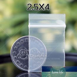 Clear Powder Pill Earring Packaging Plastic Bags 500pcs 2.5x4cm Reclosable Resealable Thick 8mil Zipped Bagiess 1"x1.6"