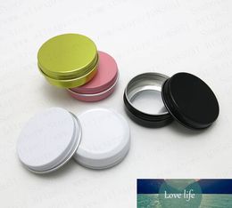 small metal tin containers UK - 30 X 30G Colorful aluminum jars 30ml 30 gram empty small metal tin boxes for skin care products container