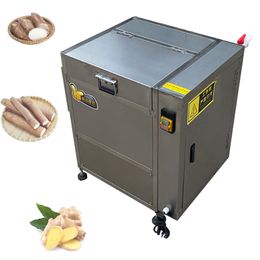 2021 new Potato Carrot Vegetable Fruit Brush Roller Spray Washing stainless steel MachineFruit Vegetable Cleaning Machine