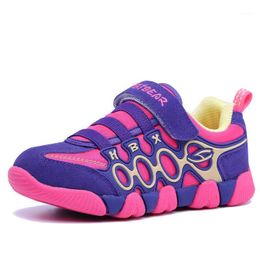 Sneakers Kids Shoes Children Rubber Soles Child Running Walking Sports Hook & Loop Tenis Infantil Teenagers Boys Sport