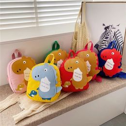 Adorável crianças pequenas crianças saco bonito dinossauro kindergarten menino mochila mochila meninas bebê nylon bolsas de ombro bolsas de viagem