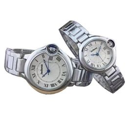 Fashion lady watches man women wristwatch silver Stainlesa Steel classic models Wristwatches female male clock with origi2601