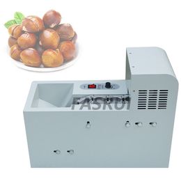 Professional Chestnuts Open Shell Machine Full Automatic Single Chain Chestnut Cutting Opening Maker