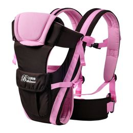 baby carrier backpack 2-30 months baby carrier sling ergonomic Breathable Front Facing Horizontal baby Kangaroo bag infant wrap LJ200915