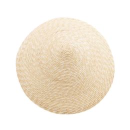 Large Brim Conical Natural Color Bamboo Rain Straw Sun Hat Female Women Funny Cylindrical Steeple-Crown Cap Y200714
