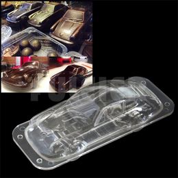 Baking Pastry tools 3D Car Chocolate mold,DIY plastic candy form cake design decoration mould polycarbonate Confectionery tools Y200612
