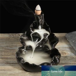 Backflow Incense Or Burner Handmade Porcelain Ceramic Incense Burner Holder Buddhist Decoration Home Aromatherapy Gift