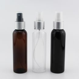 120ml x 40 Plastic Spray Bottle Personal Care 120cc Aluminium Nozzle Fine Mist Pump Perfume Bottles Containers 4oz