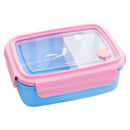 TUUTH Lunch Box Large Capacity Microwave Heating Practical Food Container Travel Hiking Office School Portable Kids Bento Box 201029