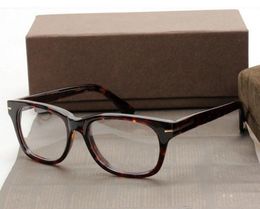 Classical Unisex Glasses frame 51-17 high-quality pure-plank sunglasses full-rim for prescription eyeglasses full-set case wholesale