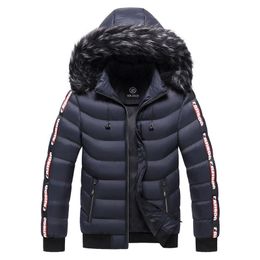 Outwear Parkas Men Warm Winter Thick Jacket Male New Fashion Coat Men Windproof Hat Detachable Parkas Jacket Men Waterproof 201203