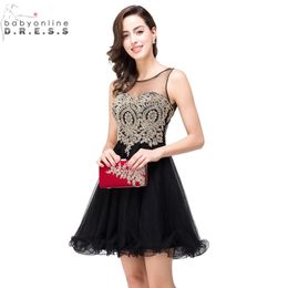 Lovely Chiffon Lace Short Homecoming Dresses Vestidos de Renda ElegantMini A-line Prom Dresses Vestido de Festa Curto