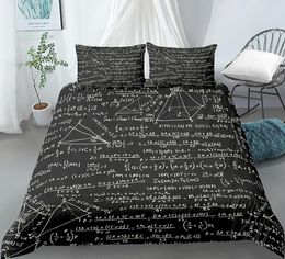 3D Modern Bedding Set Dollar Motif Printed Duvet Cover Vivid Comforter Cover 2/3 Pieces Money Maths Pattern Funny Bed Set C0223