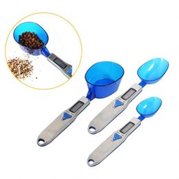 Kitchen Scale Accurate Electronic LCD Digital Measuring Spoon Scale Weight 500/0.1g Bulk Food Digital Measuring Tool Y200328