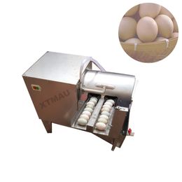 2020Double row egg washing machine/ stainless steel duck egg cleaning machine/ family use goose egg cleaner