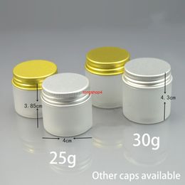 25g 30g Empty Plastic Jar 1oz Cosmetic Container Makeup Cream Pill Candy Tea Spice Travel Storage Small Bottle Free Shippinggood qualtity