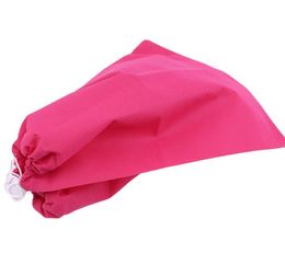 Wholesale-39cm Hx30cm non woven sack with rope storage bag multiple colours for shoes clothes dust proof