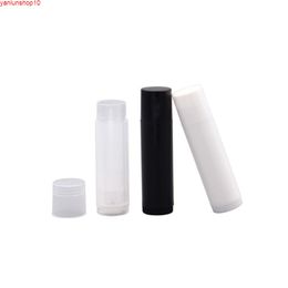 5g X 100 Lip Balm Plastic Tubes Container Empty Containers stick Bottle Lipstick tubeContainer Blackhigh quatiy