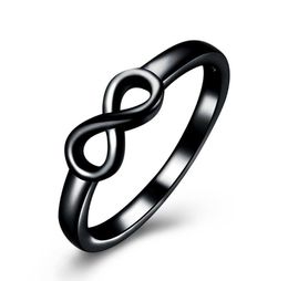 new 3 Colours plating 925 Silver Ring Infinity Ring Band ring for Women Fashion Wedding Jewellery Gift size US6/7/8/9/10