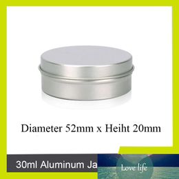 Sedorate Aluminium Jar Cosmetics Packaging Refill Bottle Makeup Case 30G Jar Cream Hair Wax Container Powder MC0202