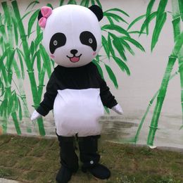 Mascot CostumesPanda Mascot Costume Suits Party Game Dress Outfits Clothing Advertising Promotion Halloween Xmas Easter Adults