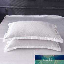 1pc/2pcs Ice Silk Satin Pillowcase High-end Sleep Single Pillow Cover Solid Color Pillowcase Cover 48x74cm No Stuffing