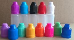 Fast Shipping Soft Style Needle Bottle 5/10/15/20/30/50 Ml Plastic Dropper Bottles Child Proof Caps Ldpe E Cig