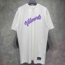 Foam Printing VETEMENTS T-shirt Men Women 1:1 Best-Quality Oversize VTM T-shirts Vetements Tee Tops G1229