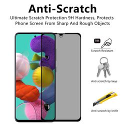 Anti Glare For Samsung Galaxy A12 M02s A32 A02s A42 A52 A72 Privacy HD Tempered Glass Samsung Galaxy M31 M21s M51 M31s Film Screen Protector