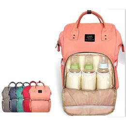 Fashion Mummy Maternity Nappy Bag Brand Large Capacity Baby Bag Travel Backpack Desiger Nursing Bag for Baby Care LJ201013