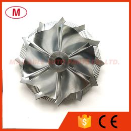 GT1252 786556-0002 38.40/52.00mm 6+6 blades Reverse Performance Turbo Billet compressor wheel for 783583-0004 Turbocharge Cartridge/CHRA