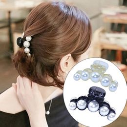 Pcs Faux Pearl Jaw Clips Women Hair Claw Clip Hairpin Clamps K2 & Barrettes