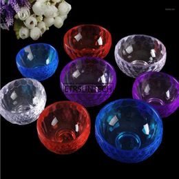 Storage Bottles & Jars Plexiglass Aromatic Essential Oil Bowl El SPA Beauty Salon Makeup Tools Small Jar Container 6*3cm F1820